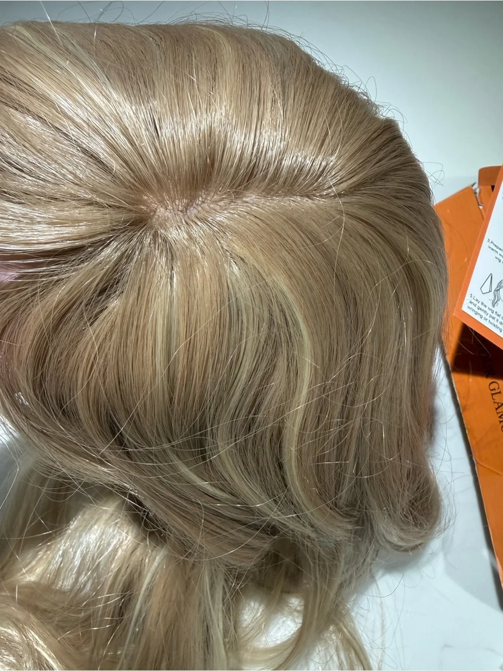 HAIR, 20” Straight Center Part with Bangs, Blondes